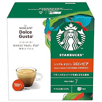 Amazon.co.jp: スターバックス コロンビア ネスカフェ ドルチェ
