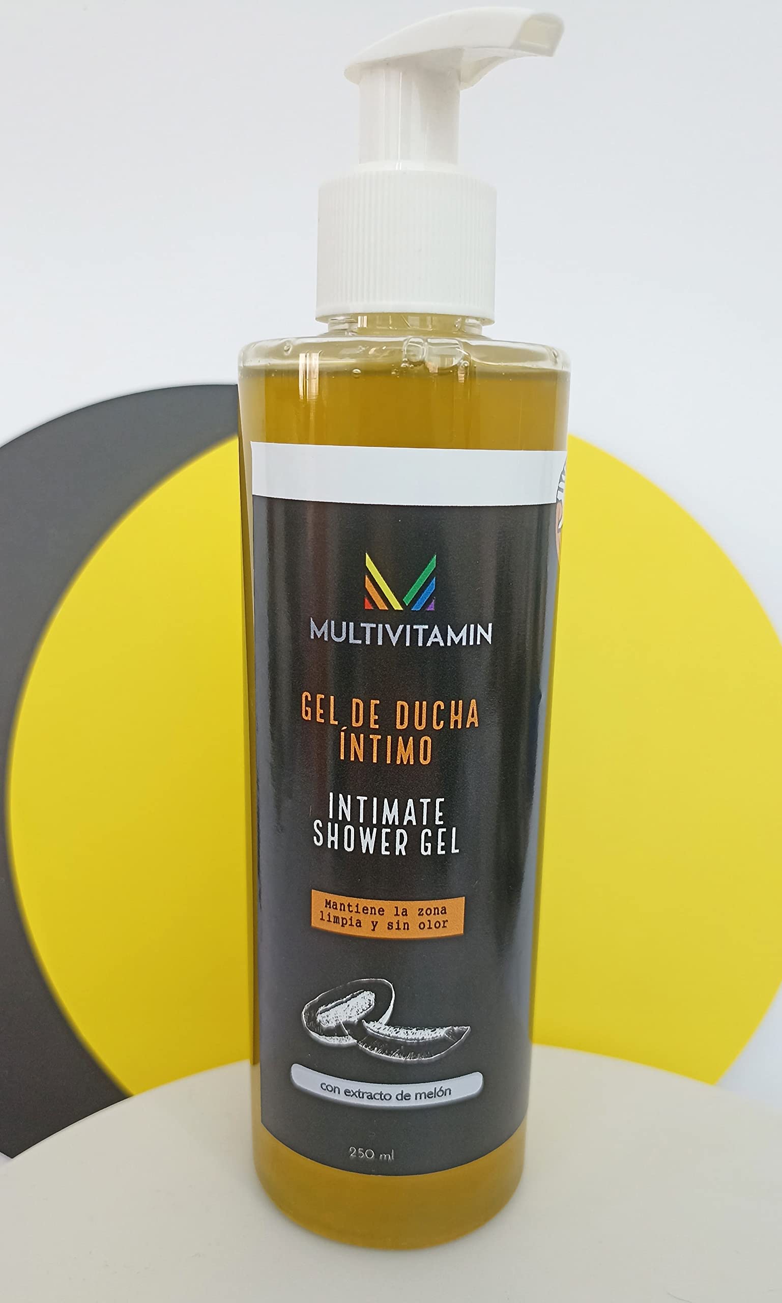 Intimes Duschgel mit Melonenduft - Format 250 ml Ideal für den Intimbereich von Männern
