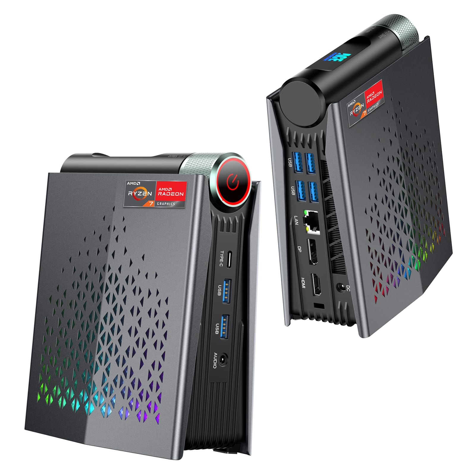 ACEMAGICIAN S3A Gaming Mini PC,AMD Ryzen 7 H 255 (Upgraded 8745HS