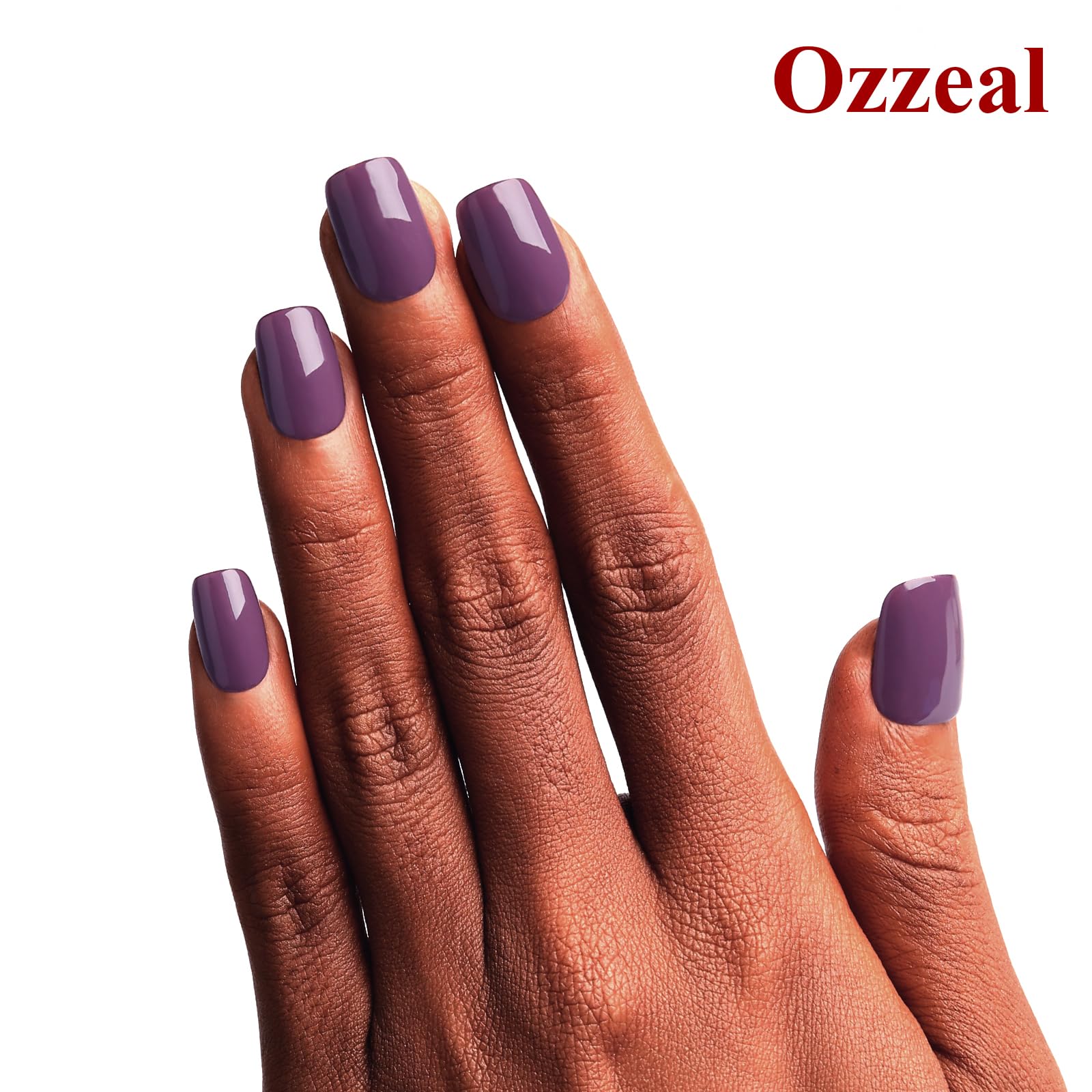 Amazon.com : Ozzeal Gel Polish,1 Pcs 15ml Purple Brown Gel Nail