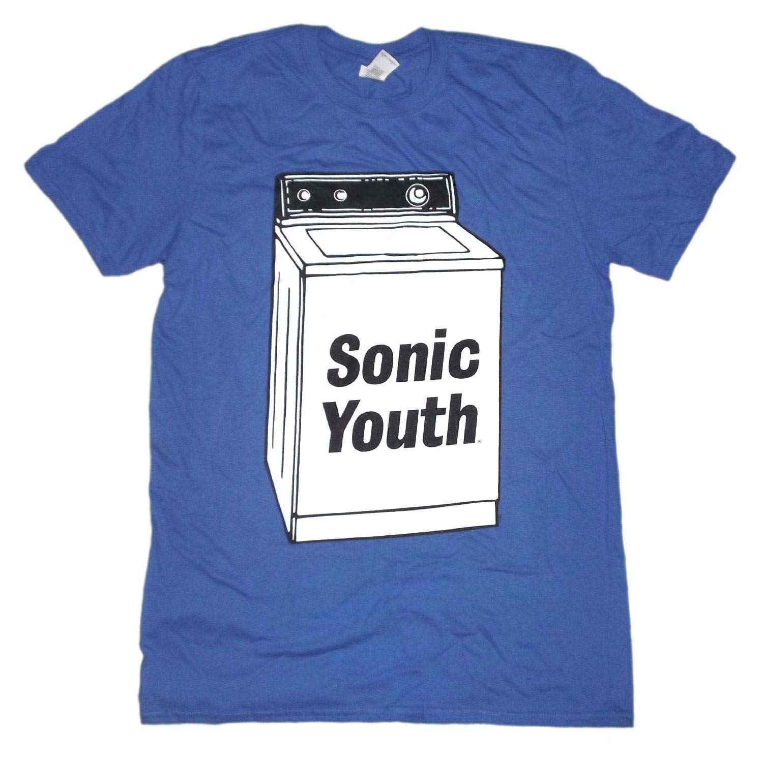 Sonic Youth Tシャツ Lサイズ 水色　2021年　ソニックユース Amazon | [マンブルズ] ソニック ユース Tシャツ Sonic Youth Washing