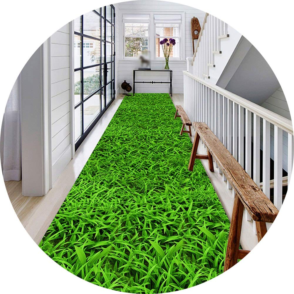 Tapis de couloir 3D lavable et sur mesure pour entrée moderne
