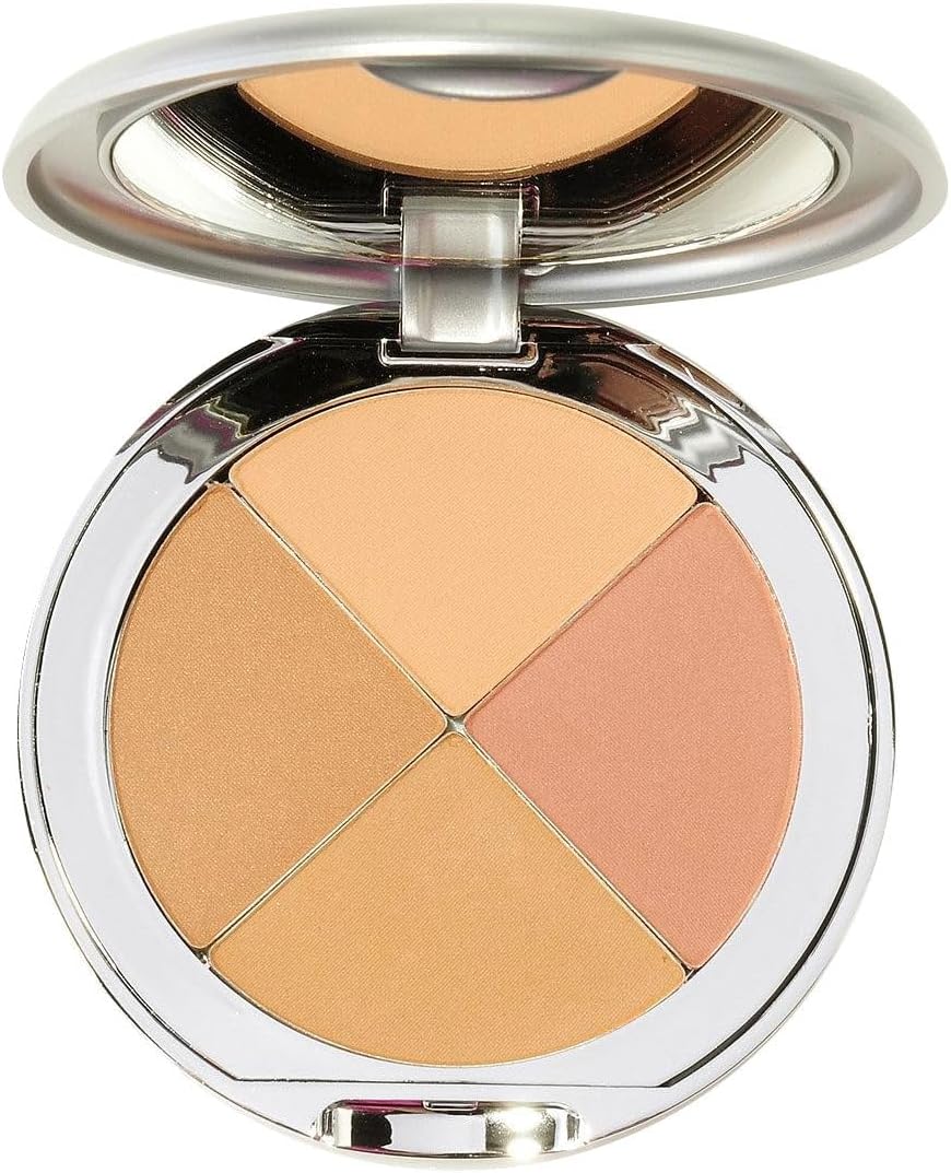 Perfect Pigment 3 Compact – The One Minute Miracle Makeup | 8-in-1 Mineral Foundation, Concealer, Eyeshadow, Highlighter, Color Corrector, Blush, Bronzer & Contour.