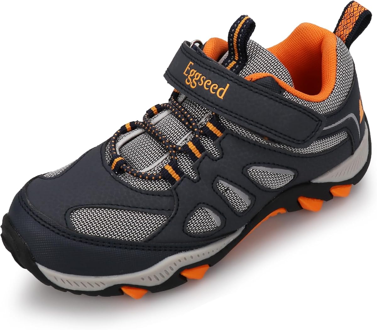 UOVO Boys Shoes Water Resistant Hiking Boots Kids Outdoor Walking Shoes Non Slip Ankle Athletic Sneaker Anti Collision Size 9.5 Toddler to 4.5 Big Kids