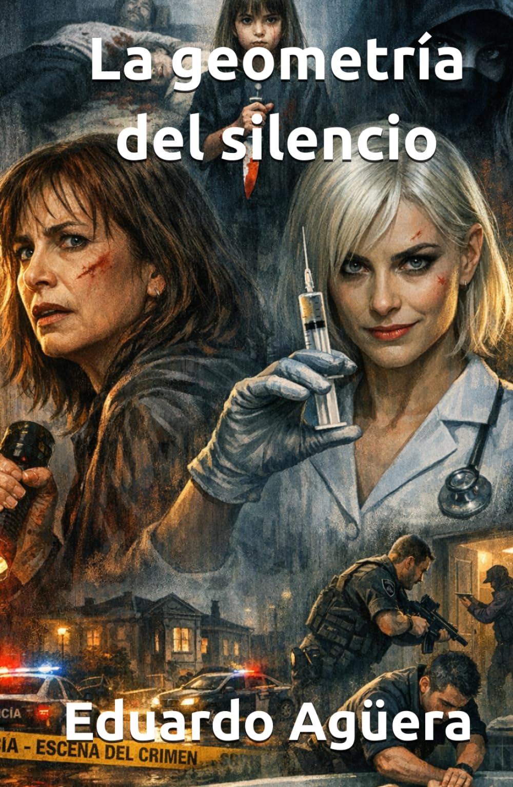 La geometría del silencio: El thriller más terrorífico. Un asesino se pasea por la ciudad. Novela suspenso, thriller, intriga. (Novelas apasionantes)
