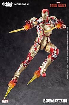 御道模 1/9スケール　アイアンマン　mk6/4 プラモデル　マーク6/4 Yahoo!オークション - 御模道 アイアンマン マーク4/マーク6 1/9