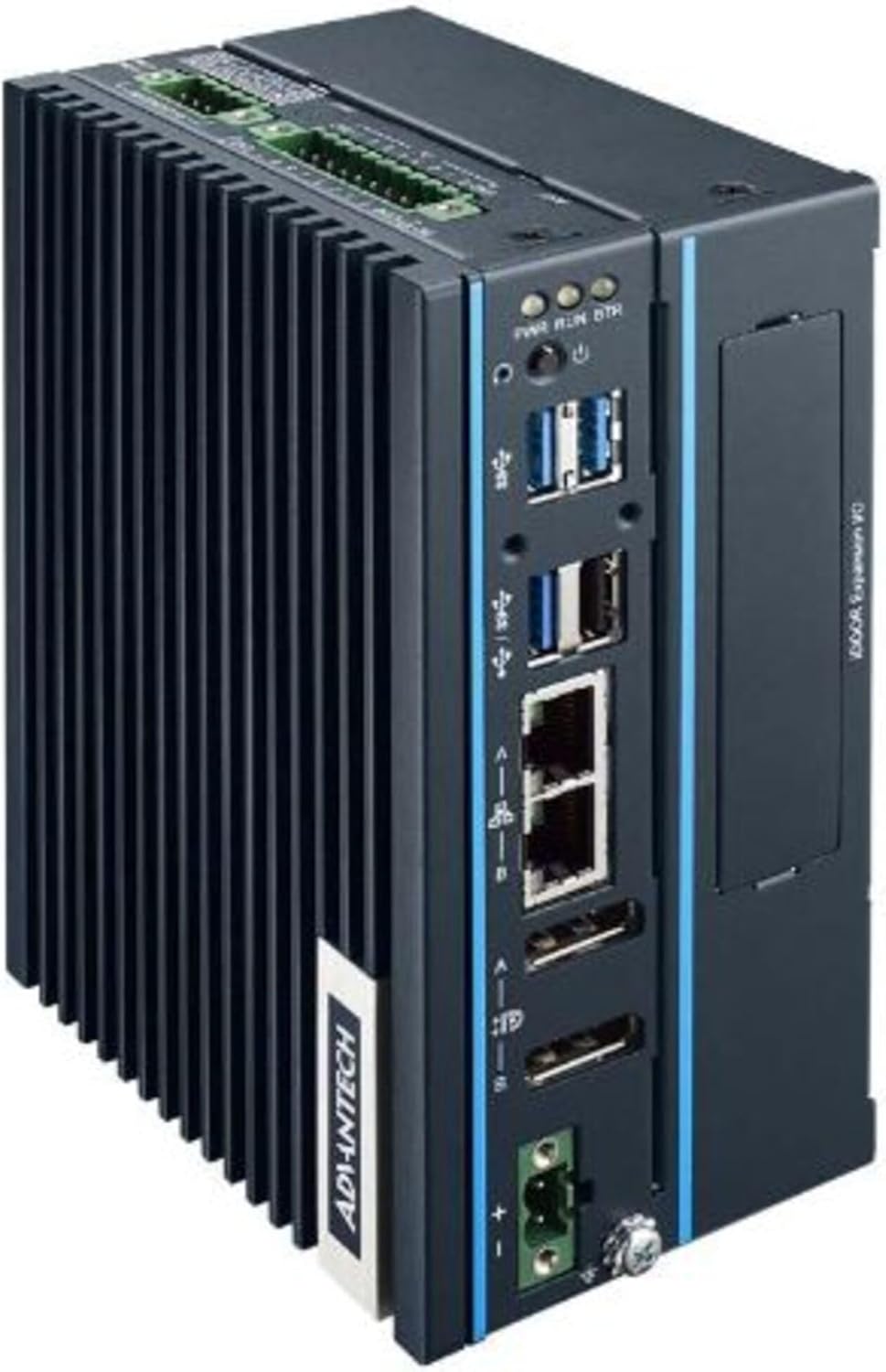 ADVANTECH Embedded Box Computer, Atom E3940,1.60GHz,8G DDR3L,2LAN,2COM, UNO-137-E13BA