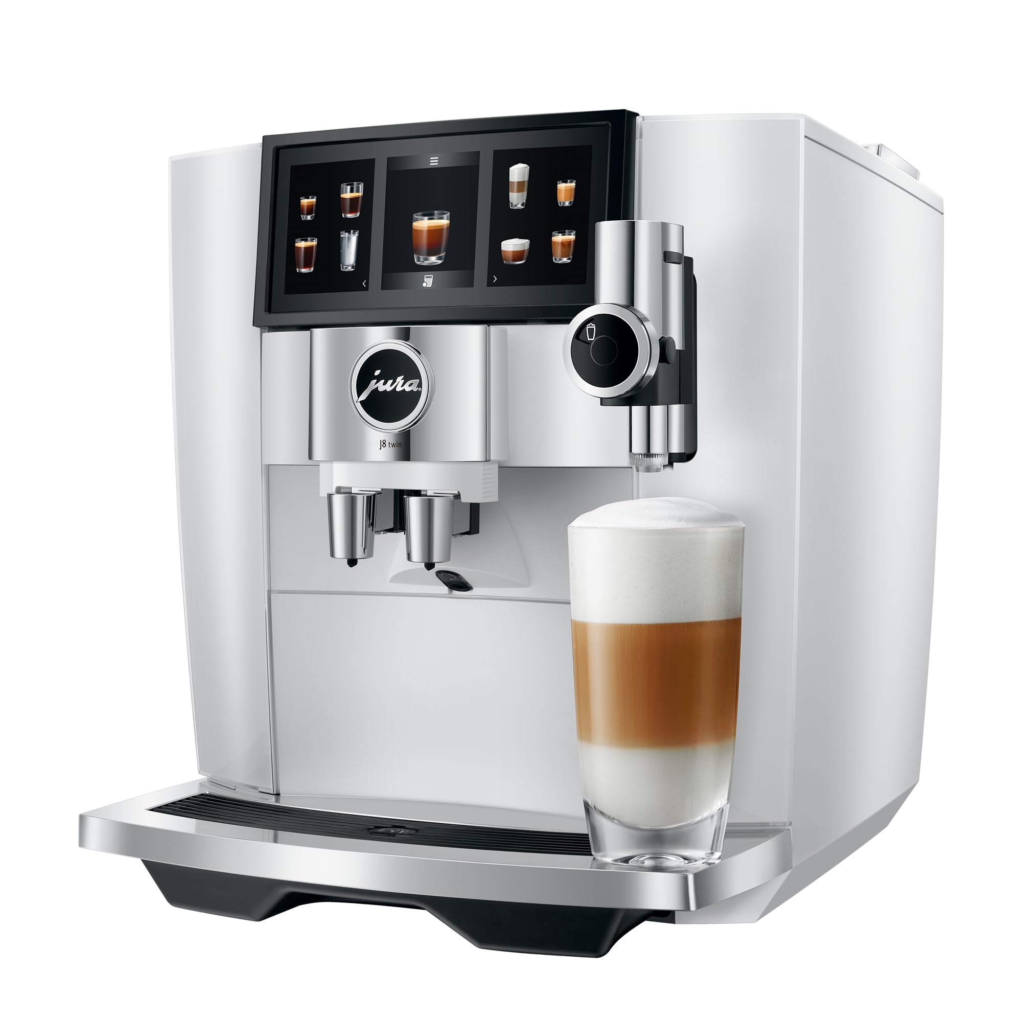 Amazon.co.jp: Jura J8 ツインダイヤモンドホワイト自動コーヒーマシン