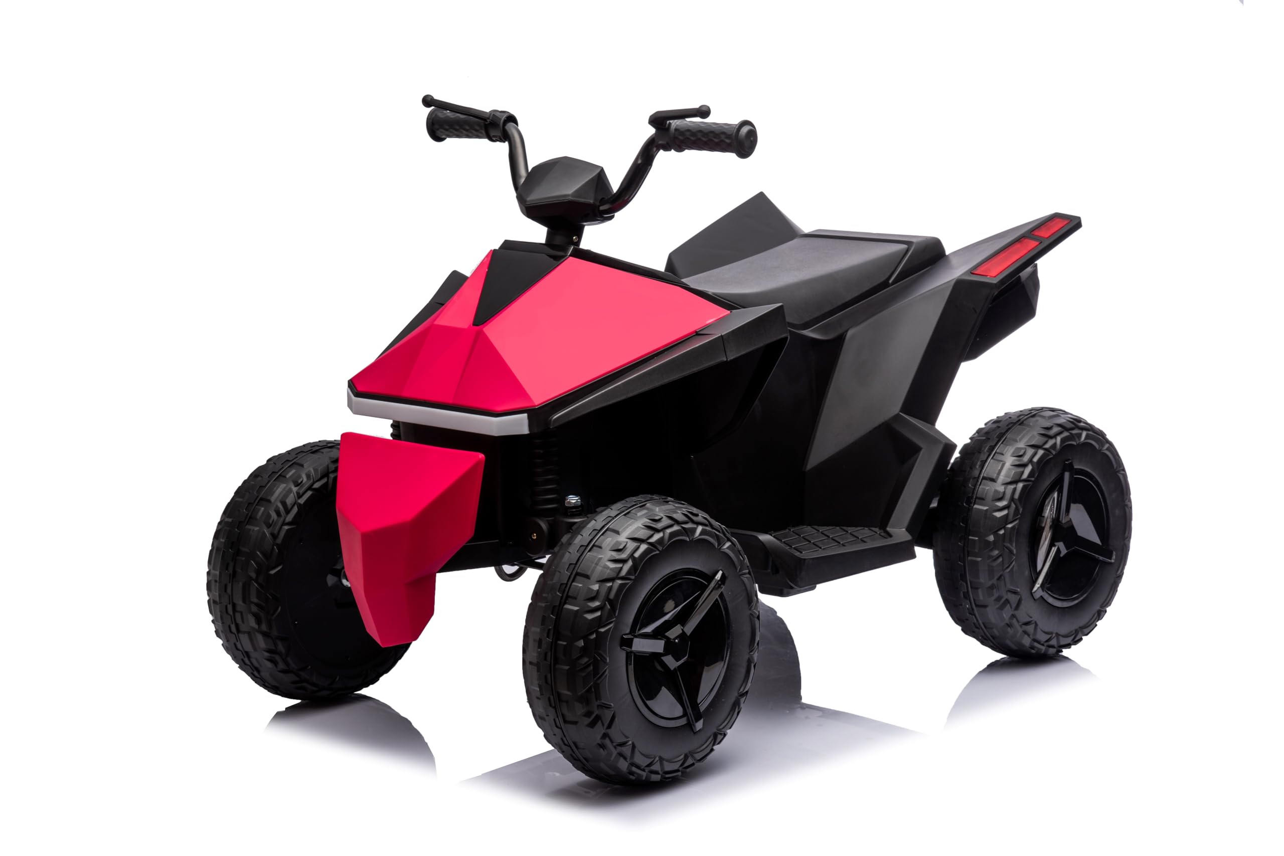 Lovely Baby Kids Power Riding Quad Bike LB 686EL, Ride on Motorcycle, Rechargeable Battery-Operated Electric Bike, Driving Car with Remote Control, Lights & Music for Age 3-6 yrs, Red
