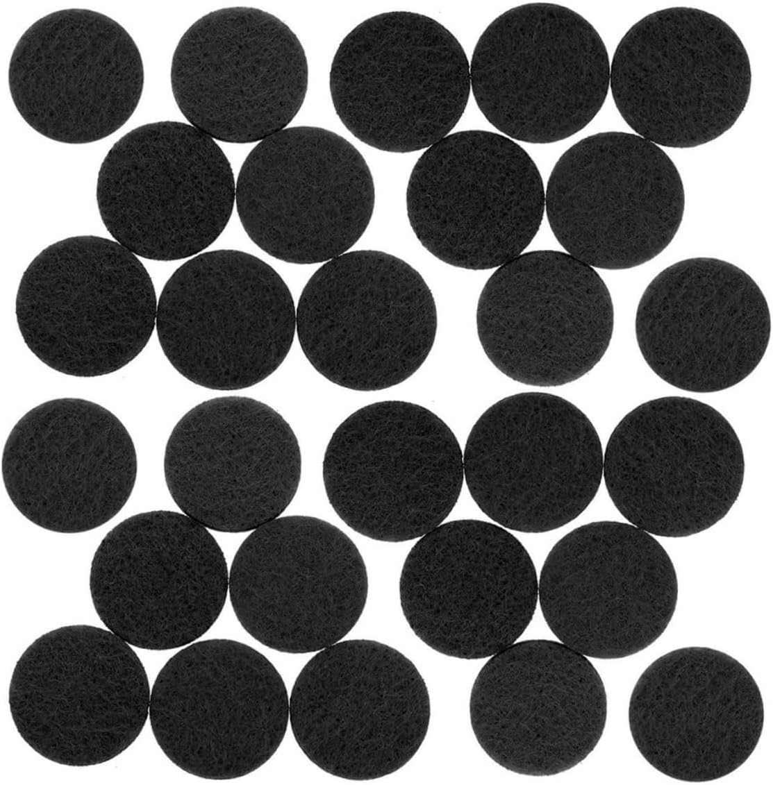 50Pcs Mini Pads for Diffuser Necklace Replaceable Essential Oil Cotton Refills for Portable Fragrance Diffusion Anytime