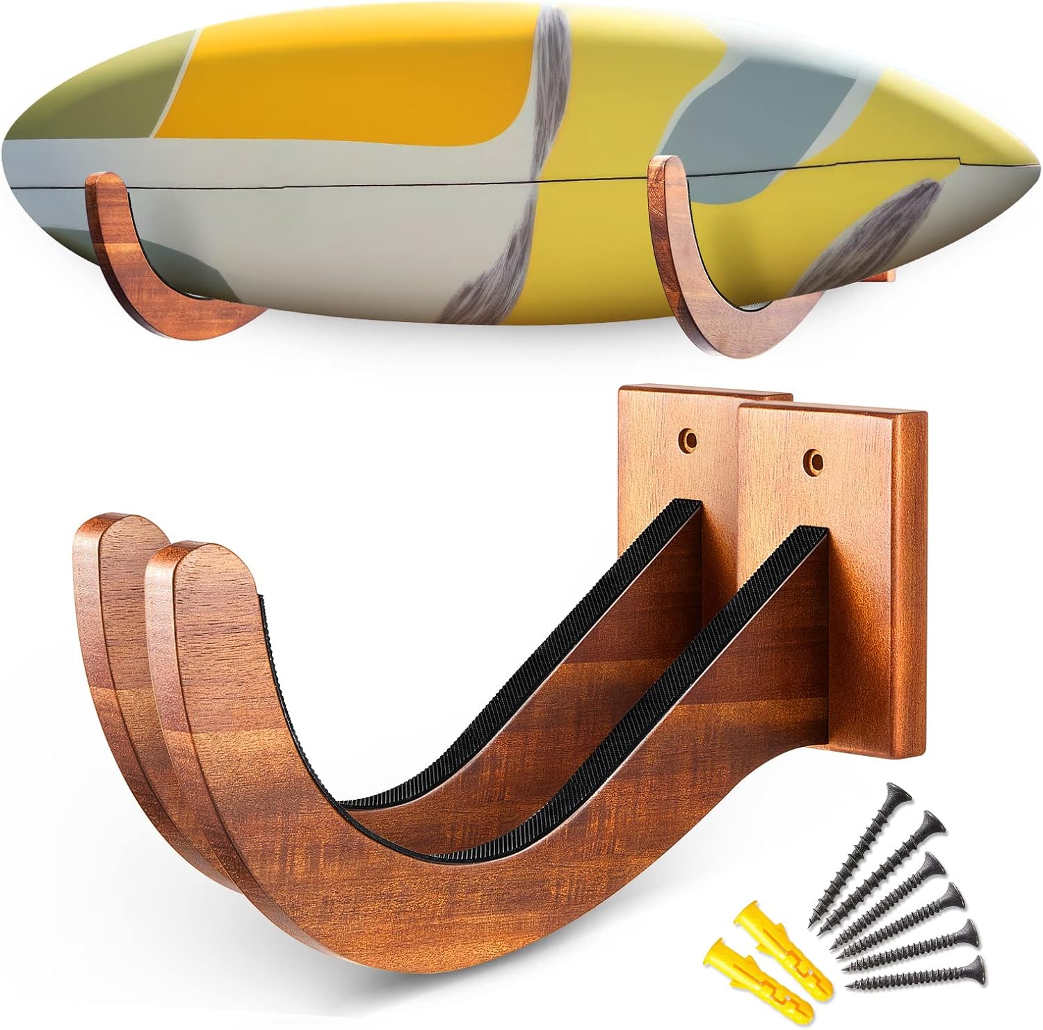 Chunful Pcs Sets Surfboard Rack Surfboard Wall Barbados Ubuy