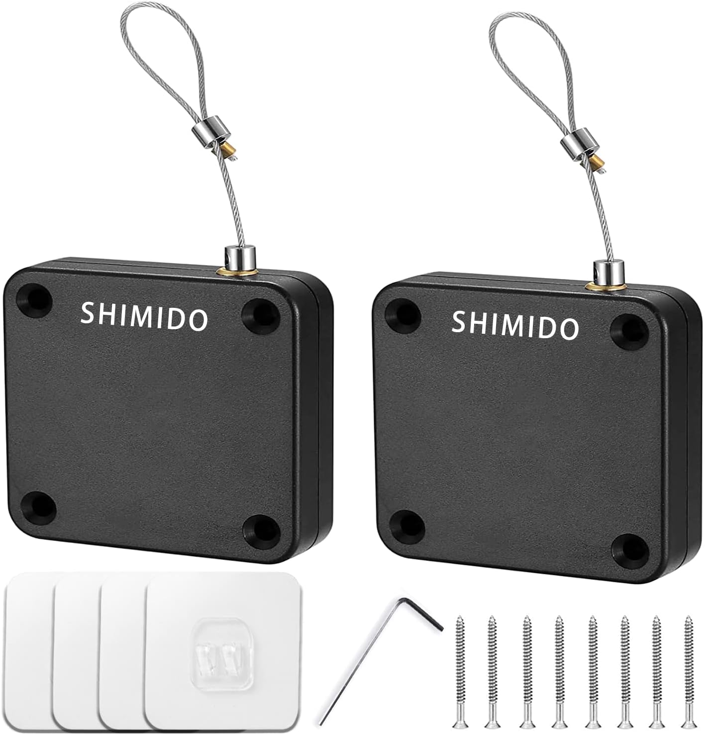 SHIMIDO PunchFree 1000g Automatic Door Closer, Storm Door Closer