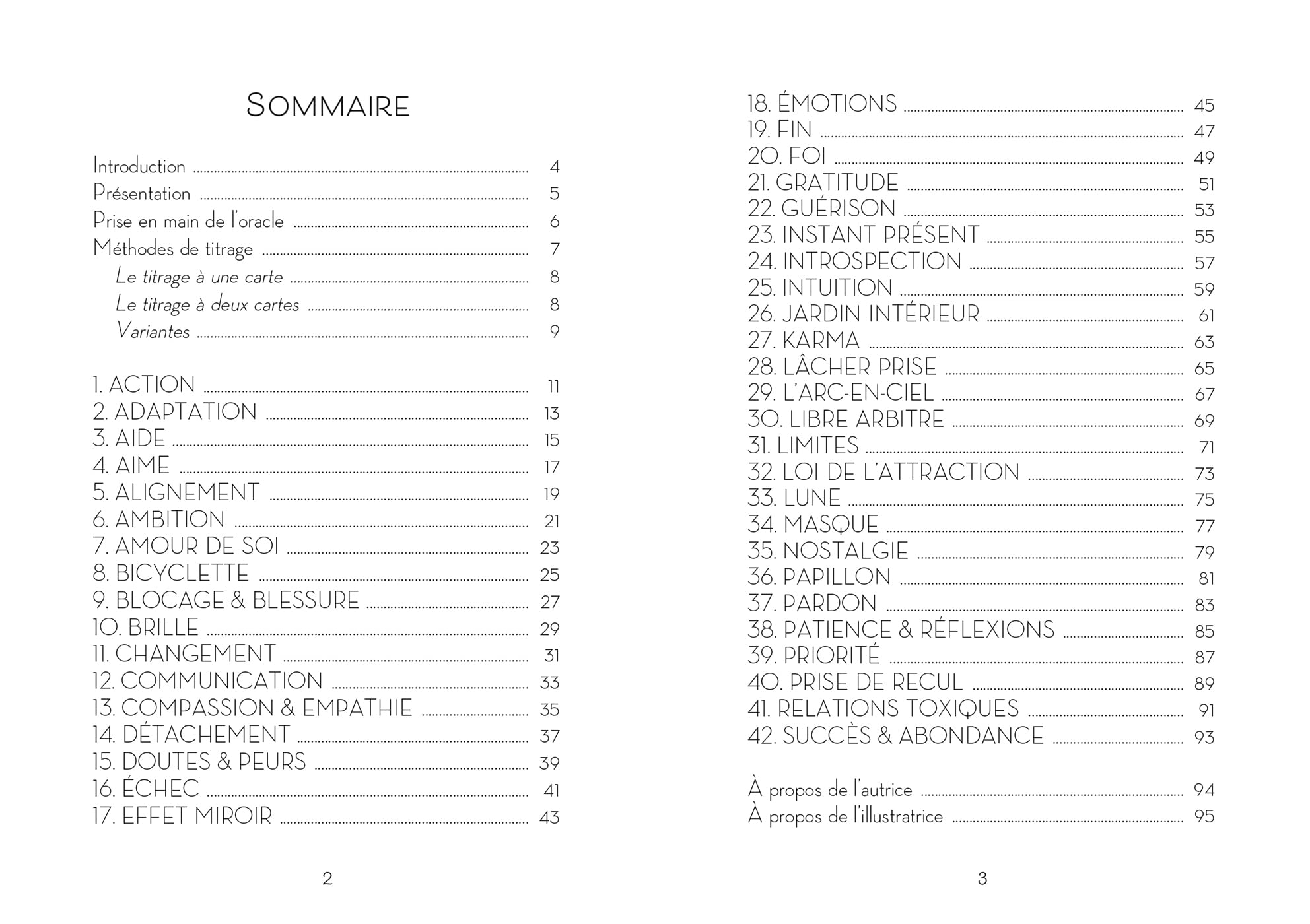 Oracle des guides spirituels: 42 messages canalisés pour cheminer vers la guérison du coeur