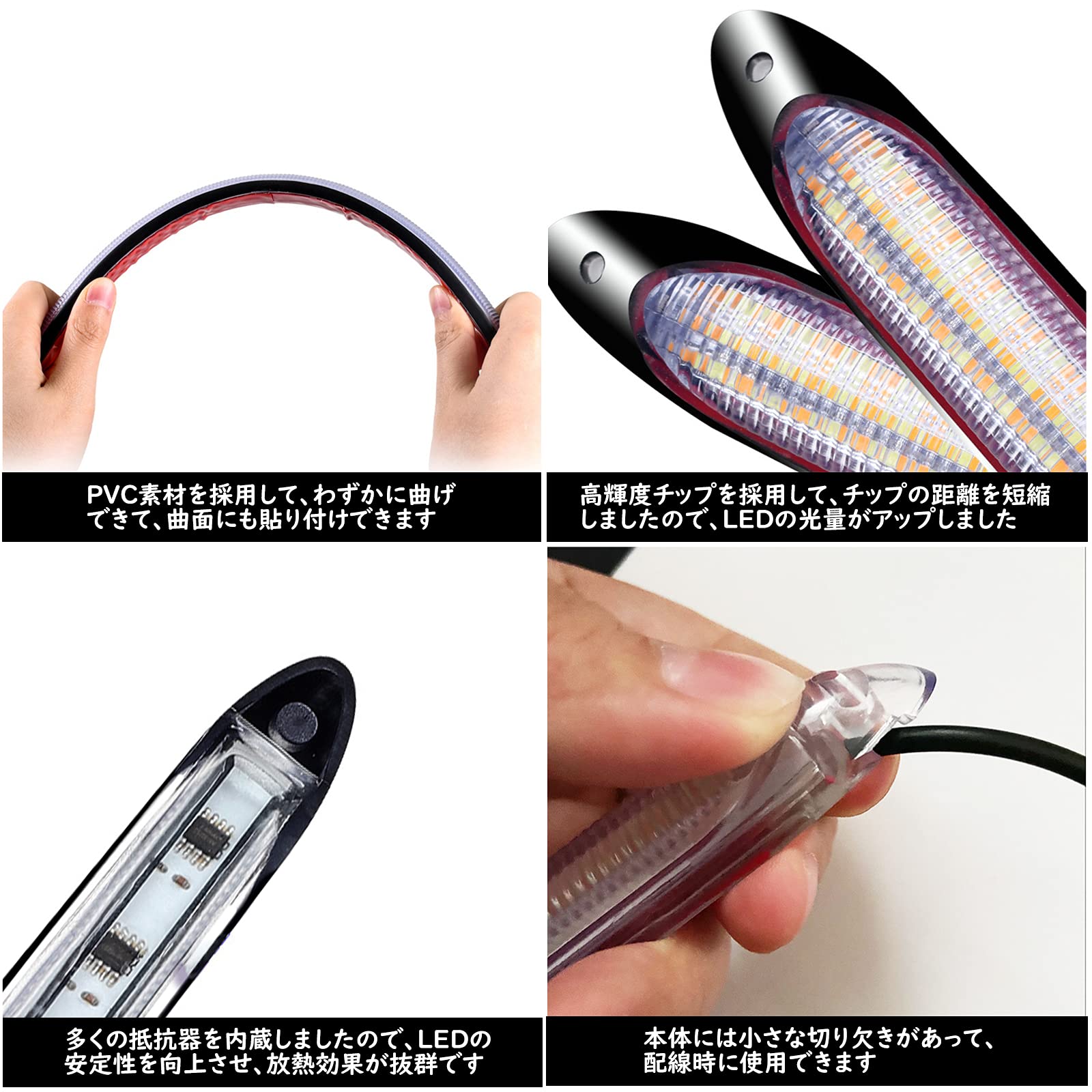 Amazon | GZRUICA 流れるウインカー シーケンシャルウインカー デイ