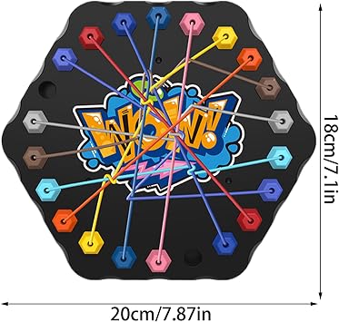 Twisted Rope Puzzle Game Educational Fine Motor Skills Lacing Untangling | Interactive Untying Rope Challenge Strategy Board Game Educational Fine Motor Skills for Adults Kids Home Travel