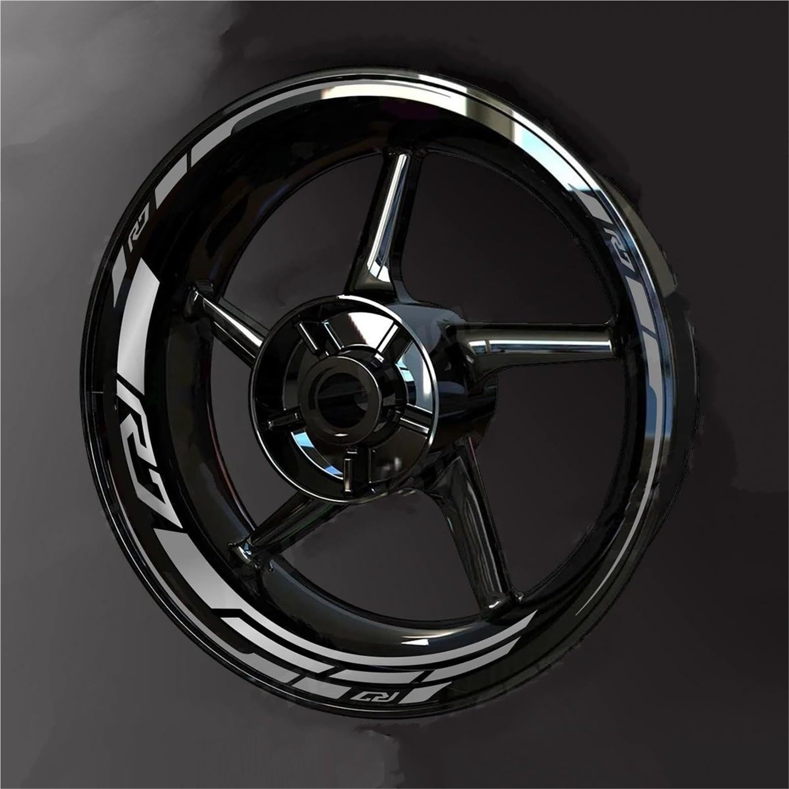 Wheel Stickers Motorcycle Reflective Wheel Decal for YZF-R7 YZF R7 YZFR7 Rim Stripe Decals Waterproof Hub Stickers Rim Reflective Decal