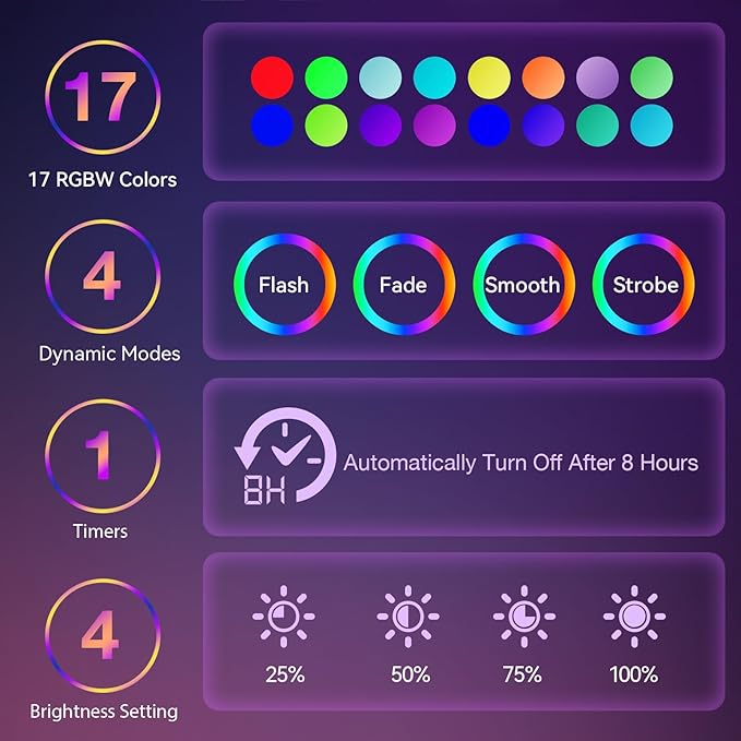 Lazzgan 17 Color Changing LED Liquid Motion Lamp: 16 inches Night Lights with Remote Control, Home Decoration Mood Lighting, Christmas Gifts Table Lamp for Adults and Kids Bedroom,White Wax photo 2