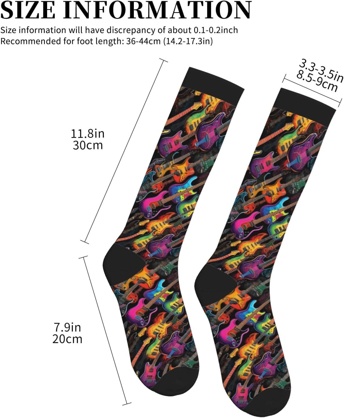 Avocado Compression Socks Women Men Knee High Stock for Running Work Support Nurses Travel image 5