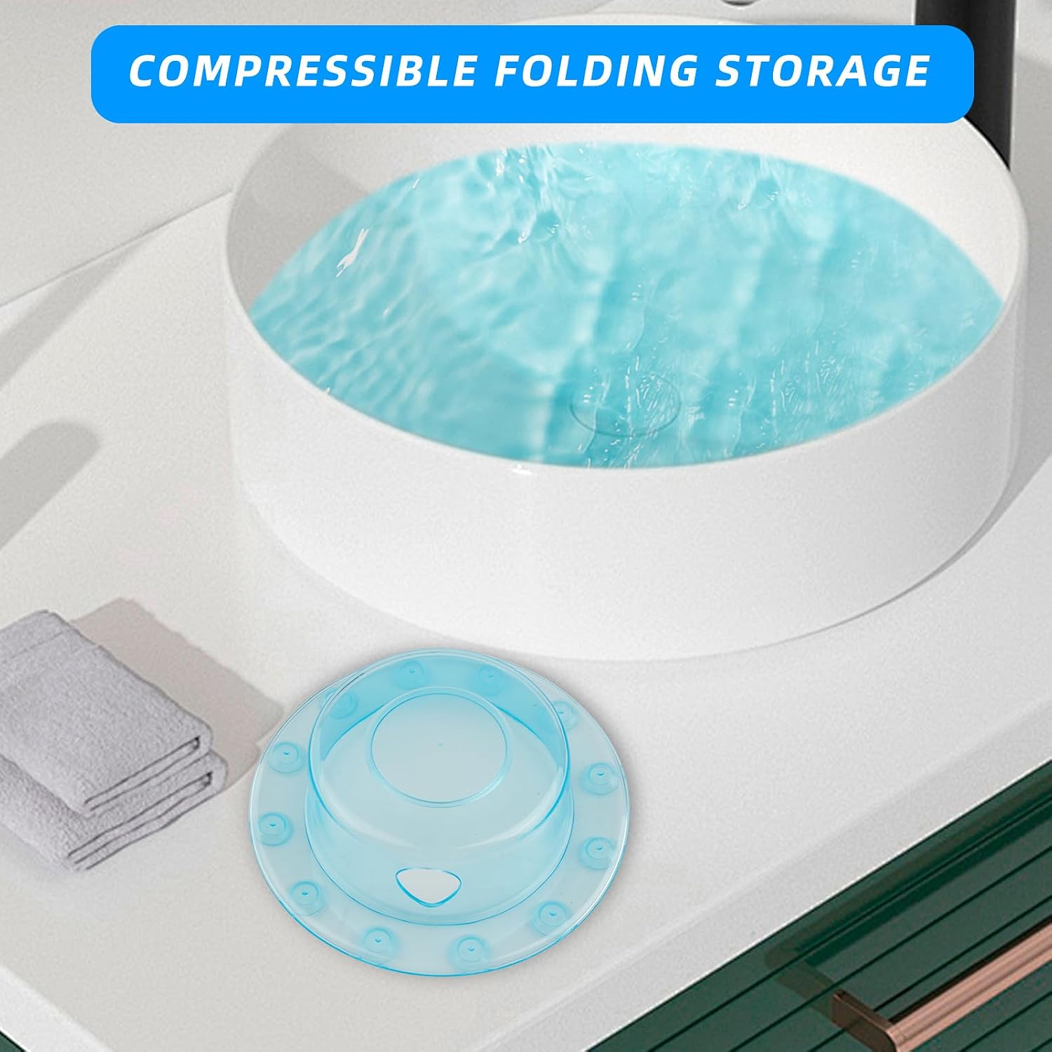 2 Pack Bathtub Stoppers, 6.1 Inch Transparent & Green PVC Bathtub Overflow Drain Cover Plug for Deep Water Bath, Universal Fit for Bathtub Drain Hole