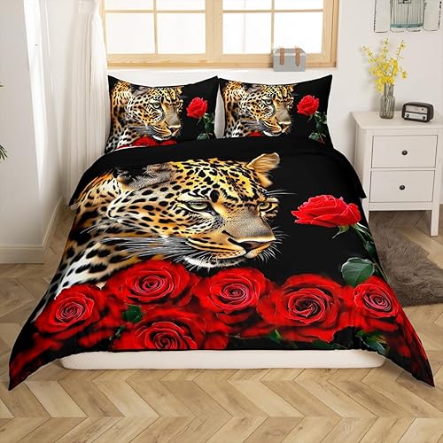 Miniatura 3 de Erosebridal - Juego de cama de 3 piezas incluyendo funda de edredón y 2 fundas de almohada con estampados de controles de videojuegos en colores del