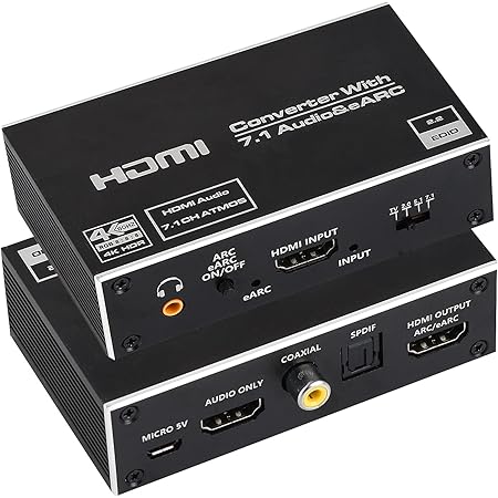 Amazon Co Jp Thdtoa 4k 音声分離器 家電 カメラ