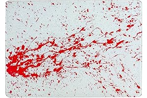 Blood Splatter Cutting Board: A Ghoulishly Delightful Addition to Your Kitchen