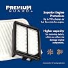 Filtro de aire de motor PG PA99543 | Compatible con Kia Seltos 2021-2026 1.6L, 2.0L; Seltos 2024-2025 1.5L; Sonet 2024 1.5L 6