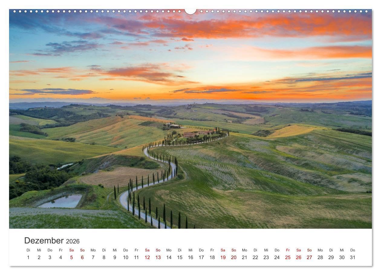 Italien - Eine Reise durch das traumhafte Italien. (hochwertiger Premium Wandkalender 2026 DIN A2 quer), Kunstdruck in Hochglanz: Eine Traumreise durch Italien. (CALVENDO Orte)