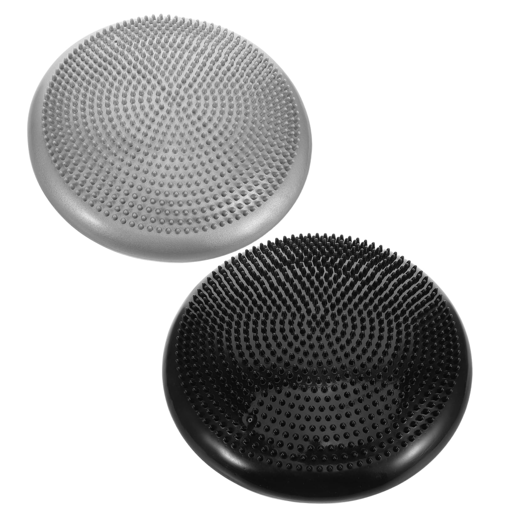 Cuscino di Equilibrio Gonfiabile Pvc Rotondo 2 Pezzi