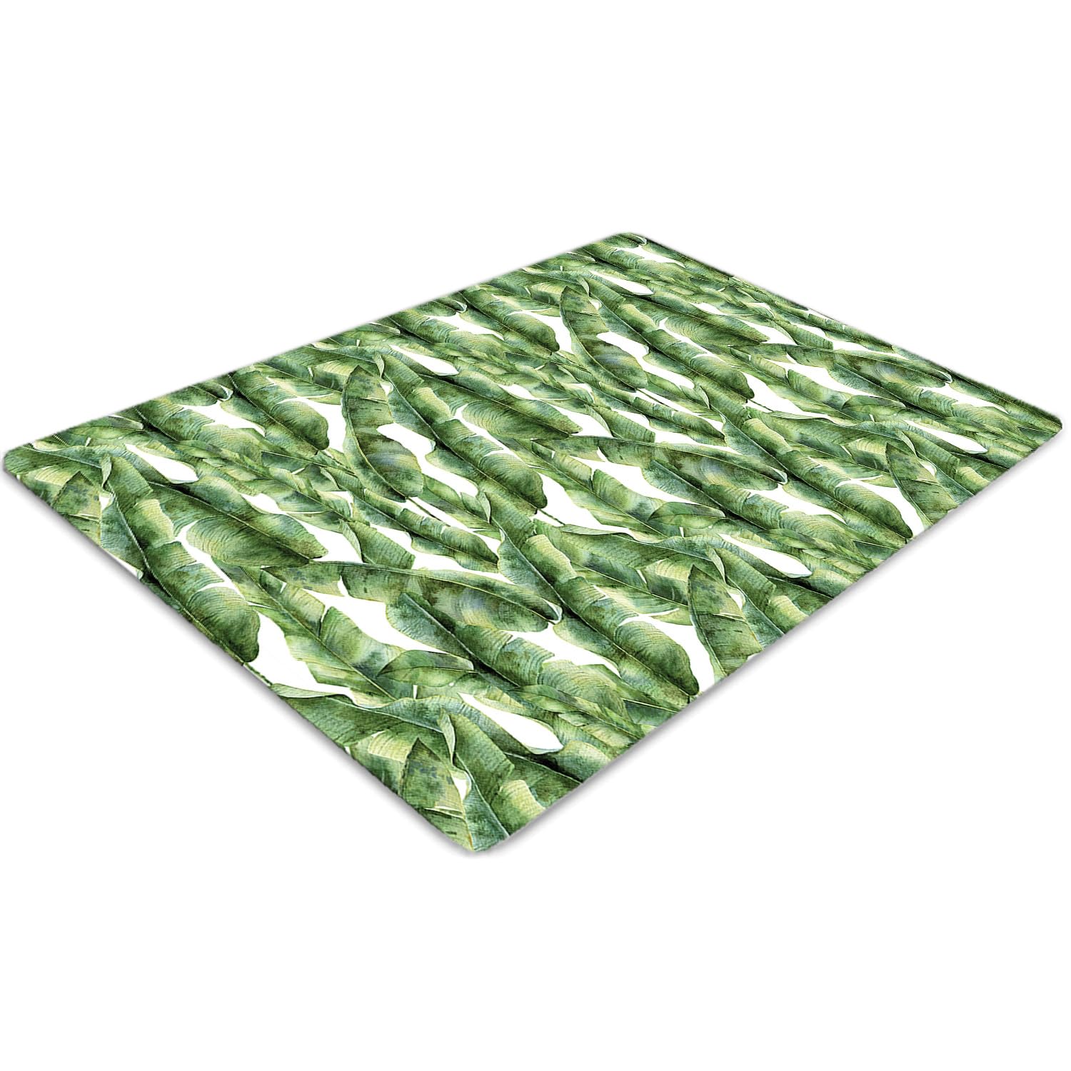 Tapis de chaise en PVC résistant et imperméable style nature