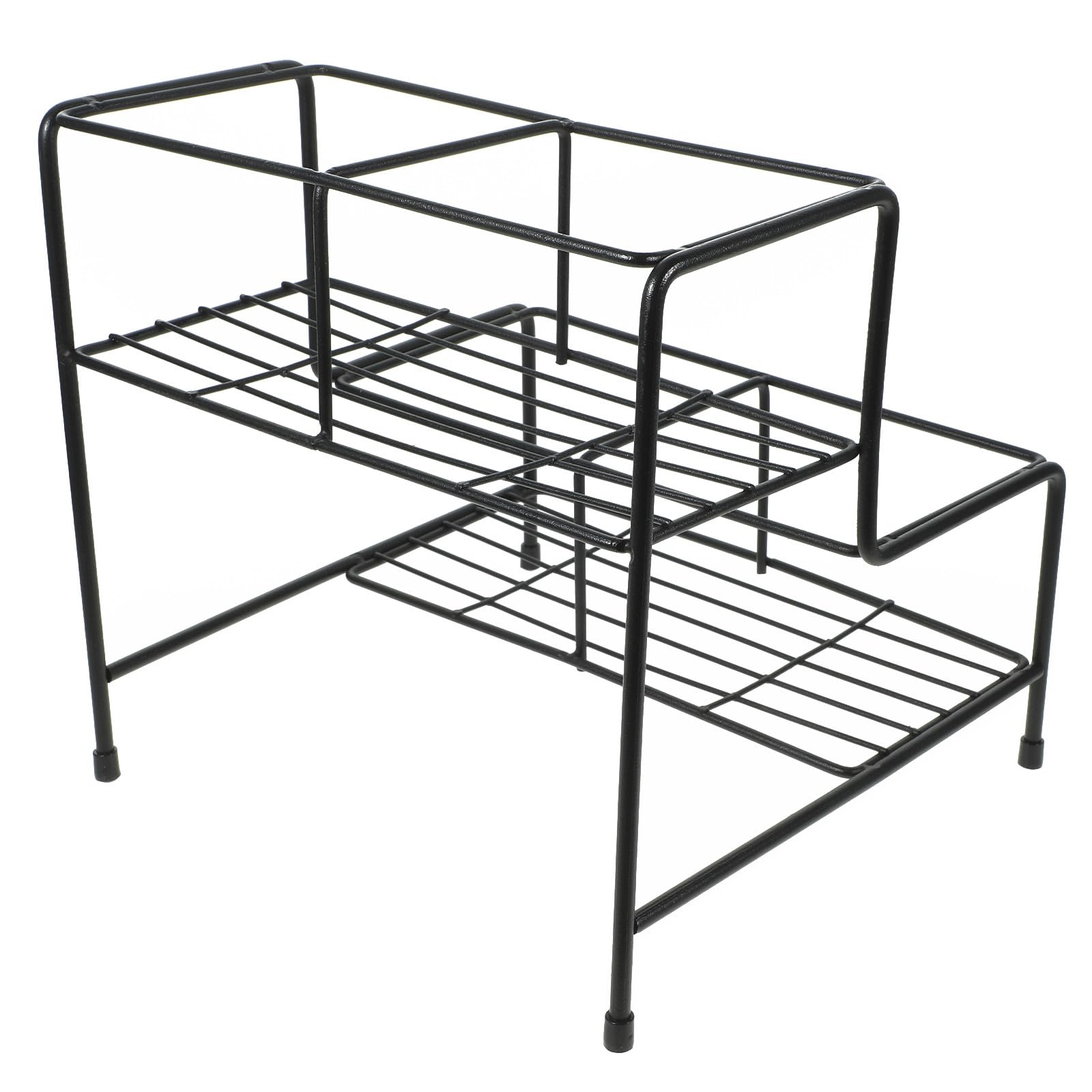Porte-sirop en Fer Noir, Présentoir Multi-usages pour Table et Magasin