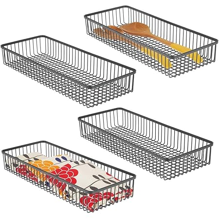 Amazon.de: mDesign 2er-Set universeller Schubladenkasten aus Metall