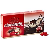 Buratti Confetti Ciocomix Rosso - 1 kg