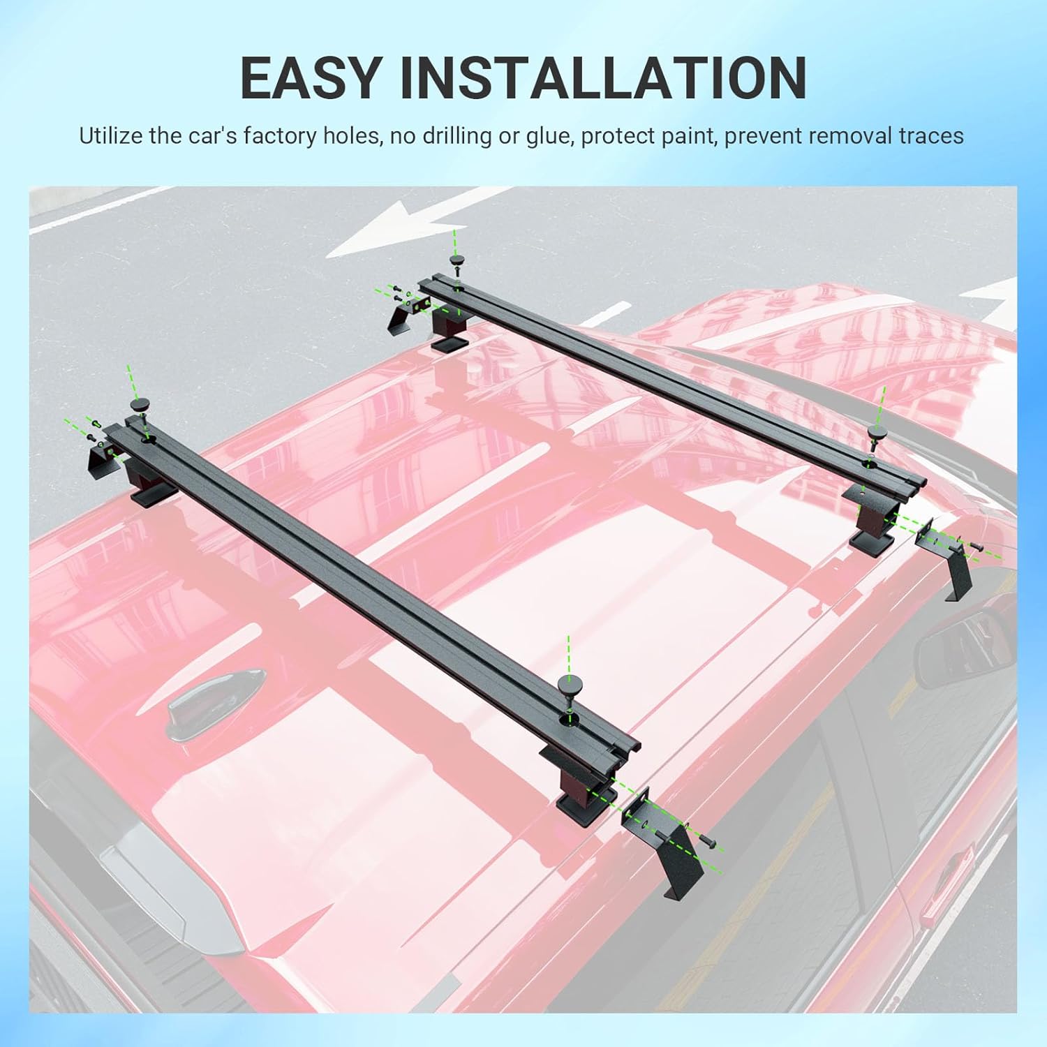 Truck Bed Divider Compatible with 2022-2026 Toyota Tundra Cargo Manager Molle Panel Roof Rack Replacement for 2022-2026 Toyota Tundra Accessories