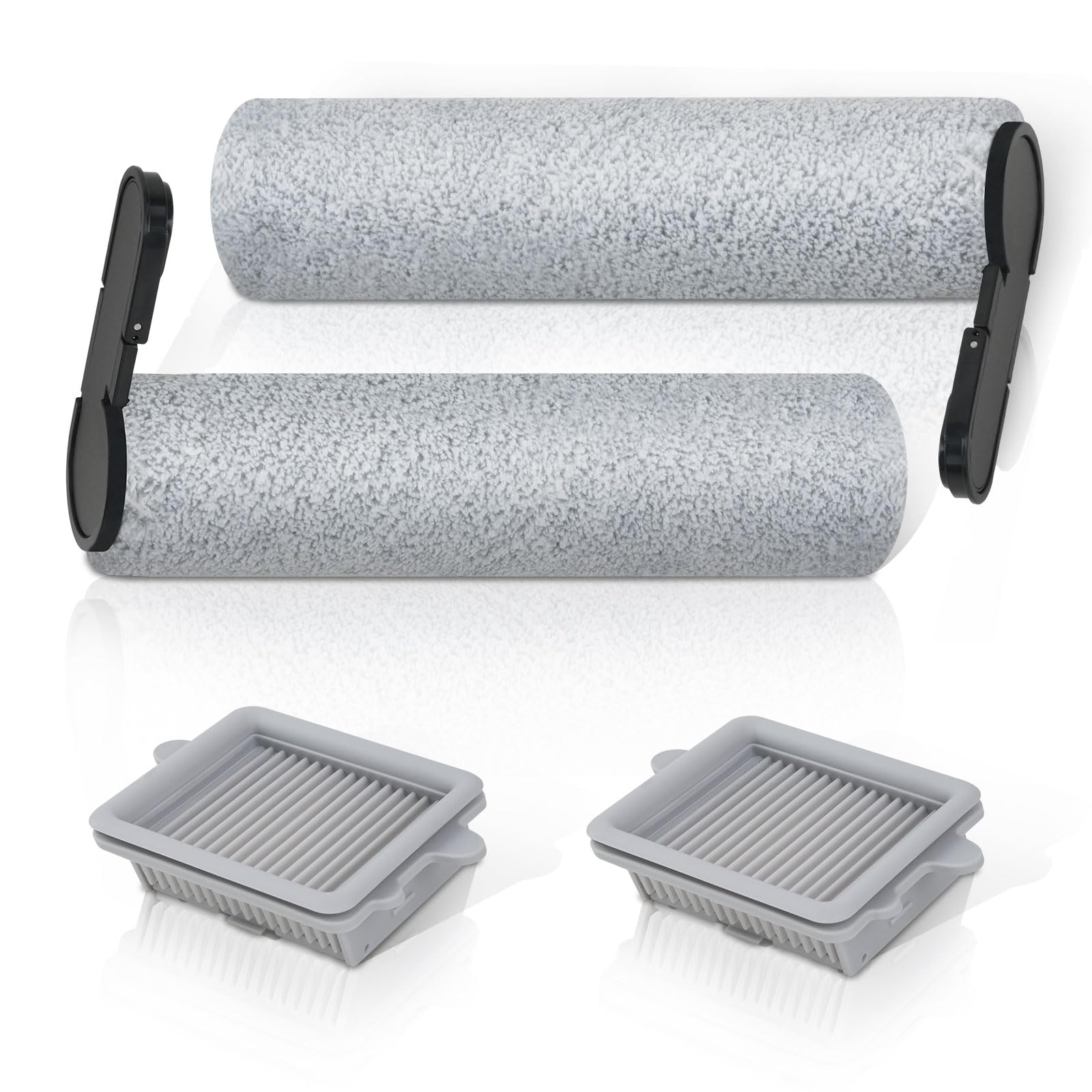 5 unidades de rodillos de cepillo accesorios para aspiradora F25/F25 LT/F25 RT/F25 ACE/F25 ALT(Ace Lite)/F25 BX/F25 ACE Combo/F25 Combo/F25 GT Aspiradora en húmedo y seco, 2 rodillos de