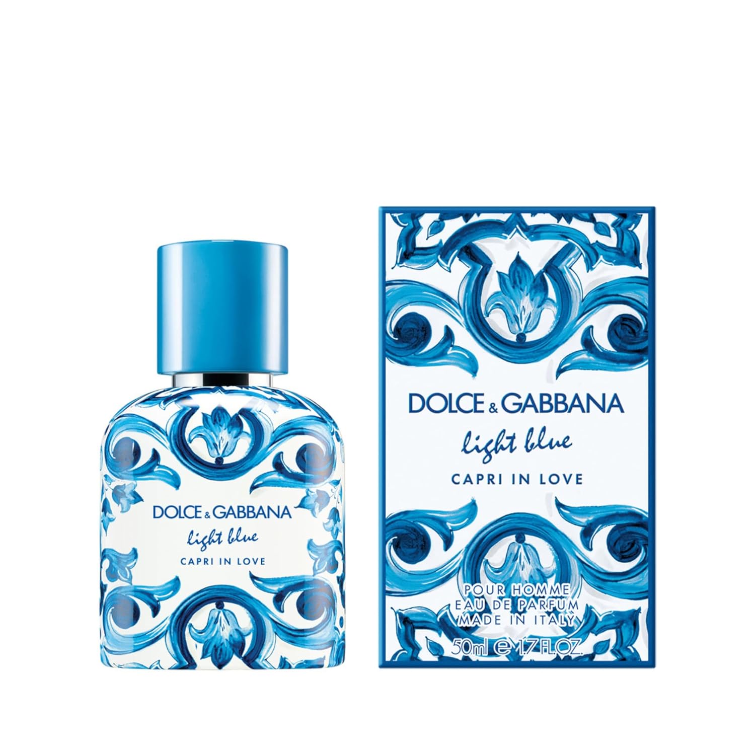 Dolce&Gabbana New Light Blue, Capri in Love, Eau De Toilette Spray, For Men - Image 2