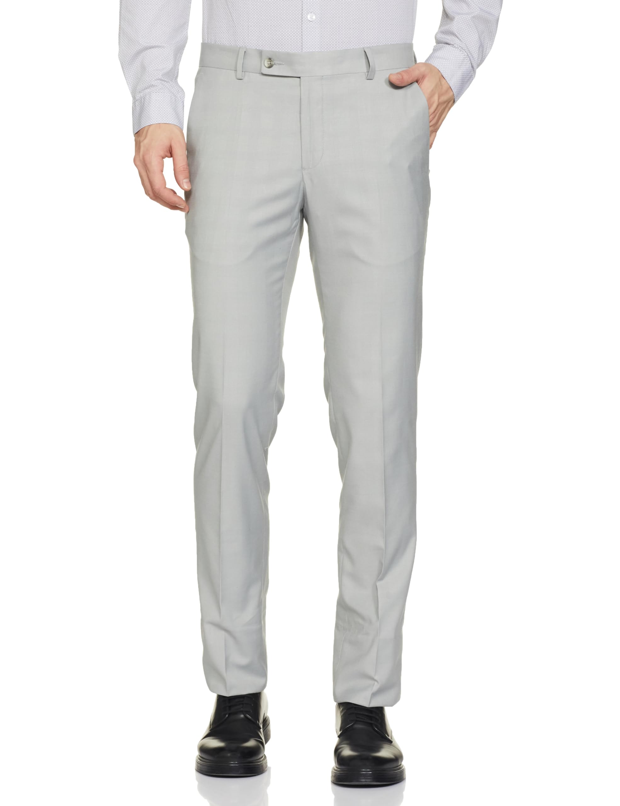 arrow Men's Tapered Fit Mid Rise Pants-picture-21
