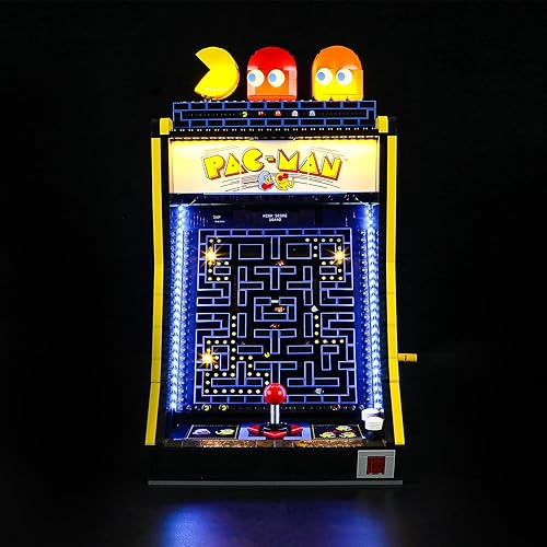 BRIKSMAX Kit de iluminación LED para LEGO-10323 PAC-Man Arcade - Compatible con Lego Icons Building Blocks Model- No incluye Lego Set