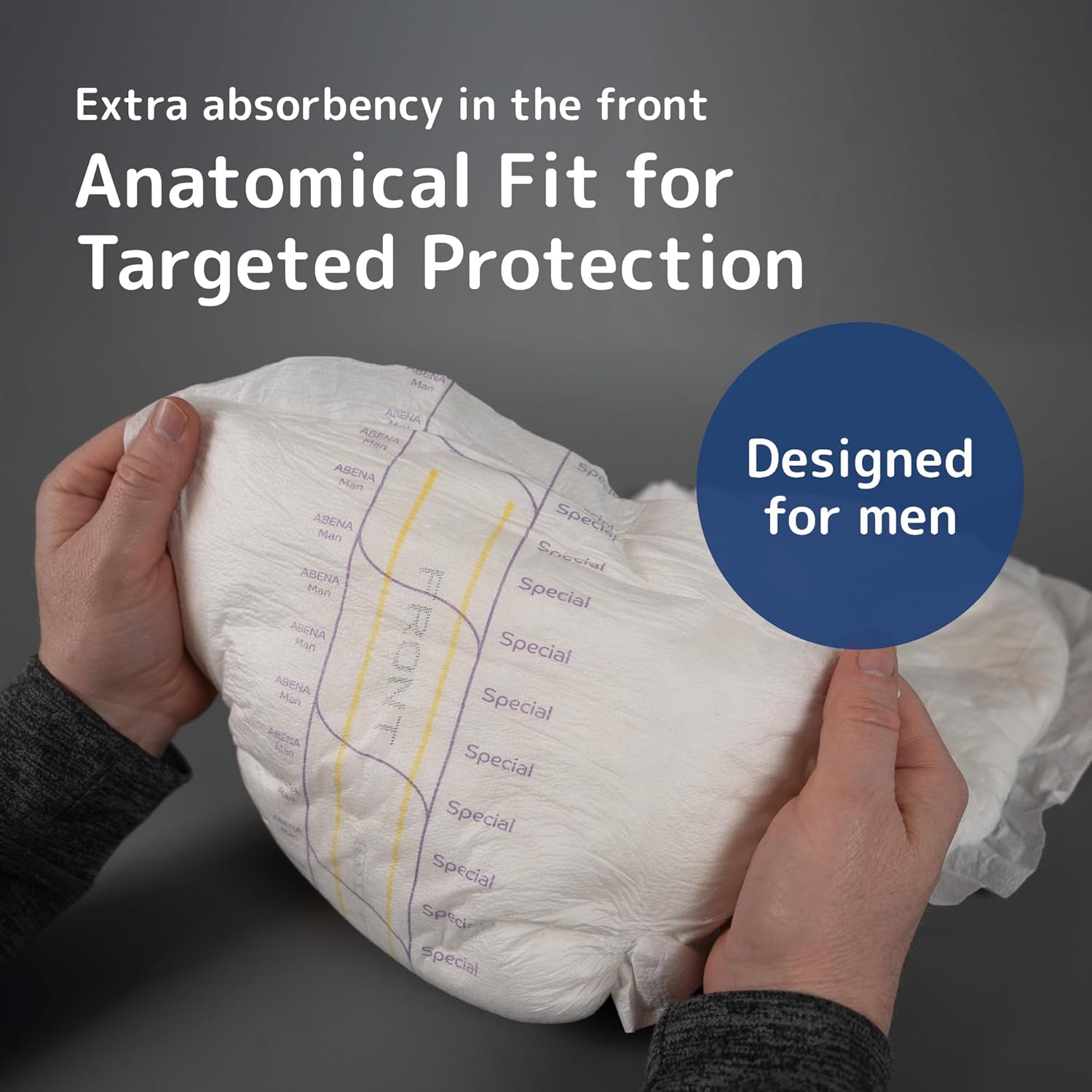 Abena Abri-Man Special Male Pads, 23 Count - Image 2