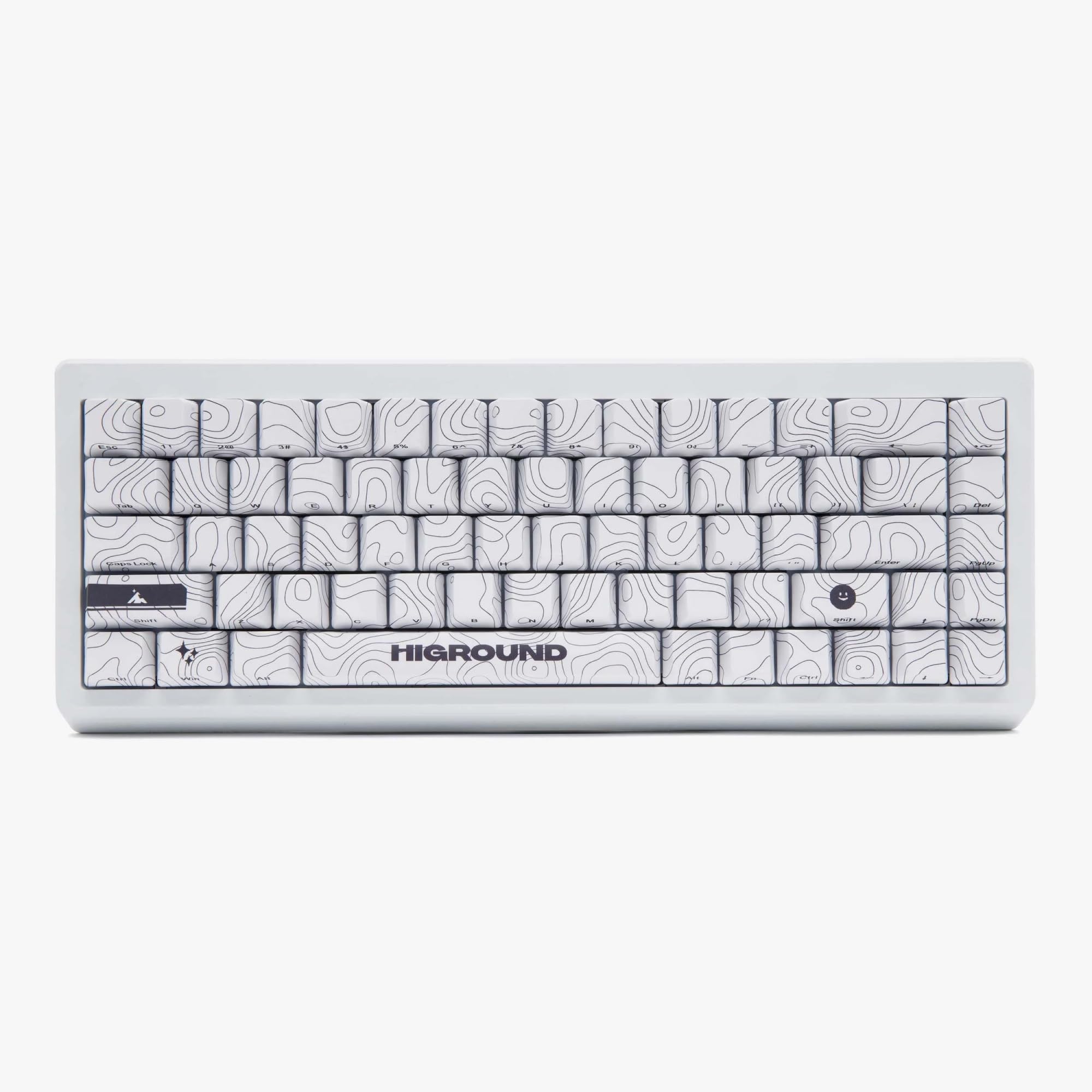 Higround Summit 2.0 SNOWSTONE 65% Mechanical USB Wired Gaming