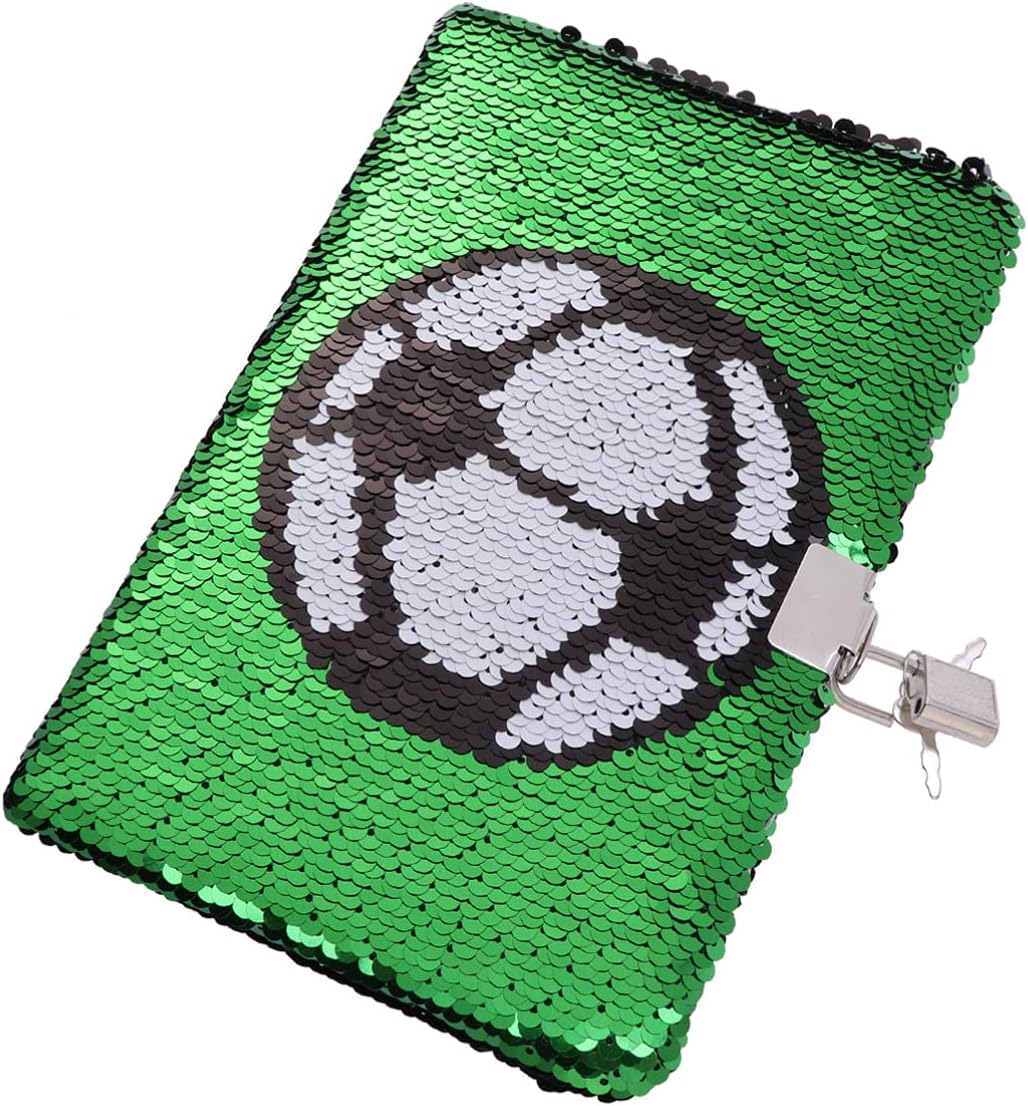 Football Boys Diary with Lock and Key