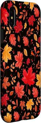 Miniatura 9 de iPhone 11 Pro Halloween Pattern Fall Leaves Pattern - Funda de la temporada de otoño