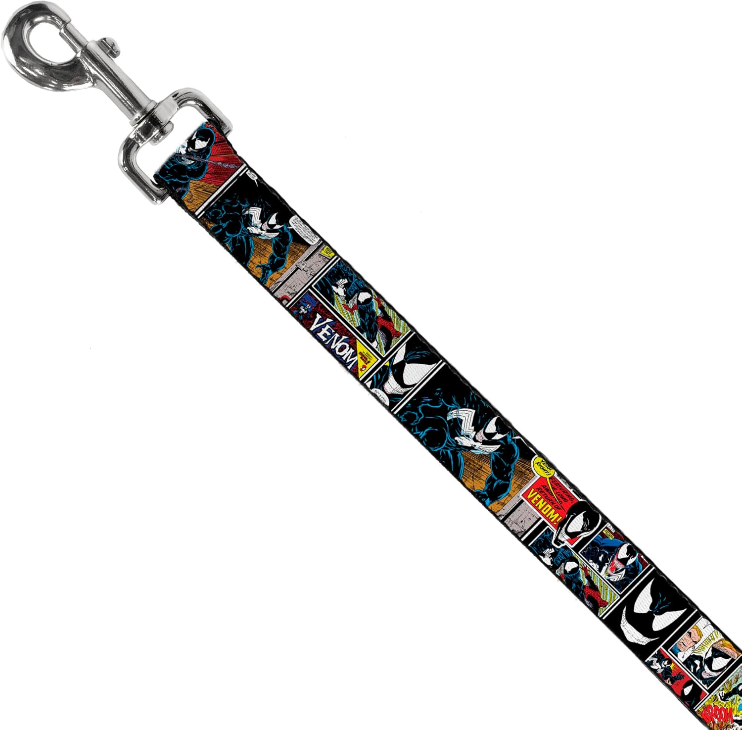 Dog Leash Venom Comic Book Panels 6 Feet Long 1.0 Inch Wide
