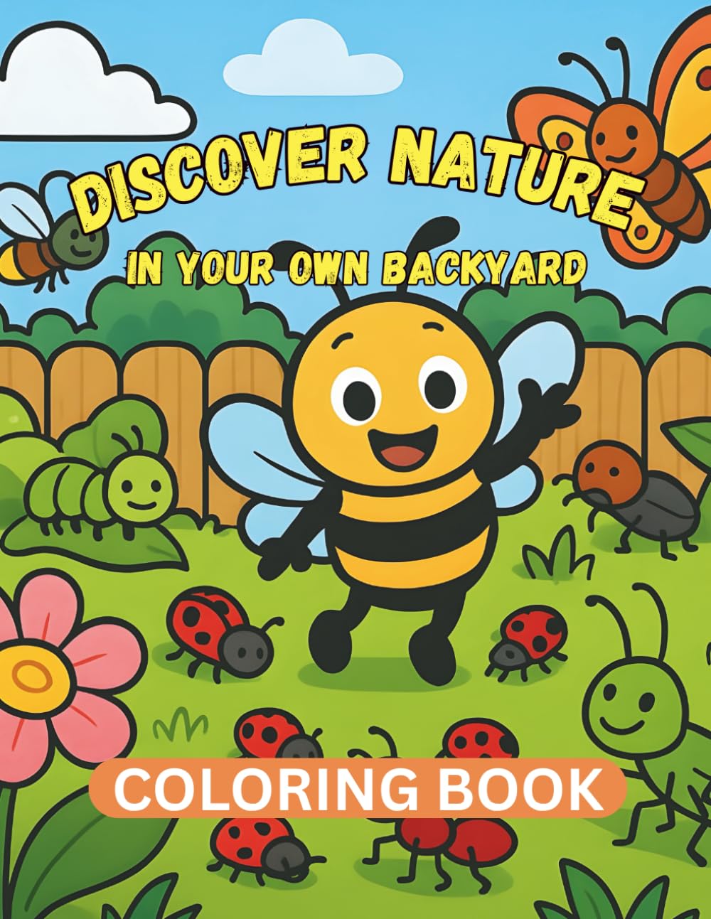 Discover Nature in your Backyard: Coloring Fun and Awesome Facts
