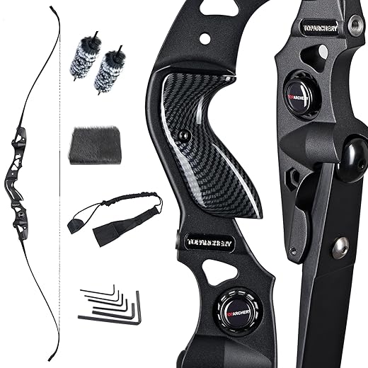 TOPARCHERY Archery Recurve Bow Takedown Bow