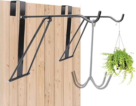 2Pcs Collapsible Hanger,Foldable Horse Tack Utility Hanger for Hanging Over Trailer Door or Stall Board