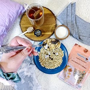 MADE IN CANADA - Nature's Mix Maple Walnut Granola - Canadian Locally Made - Vegan, Maple Walnut Granola, 312 Grams