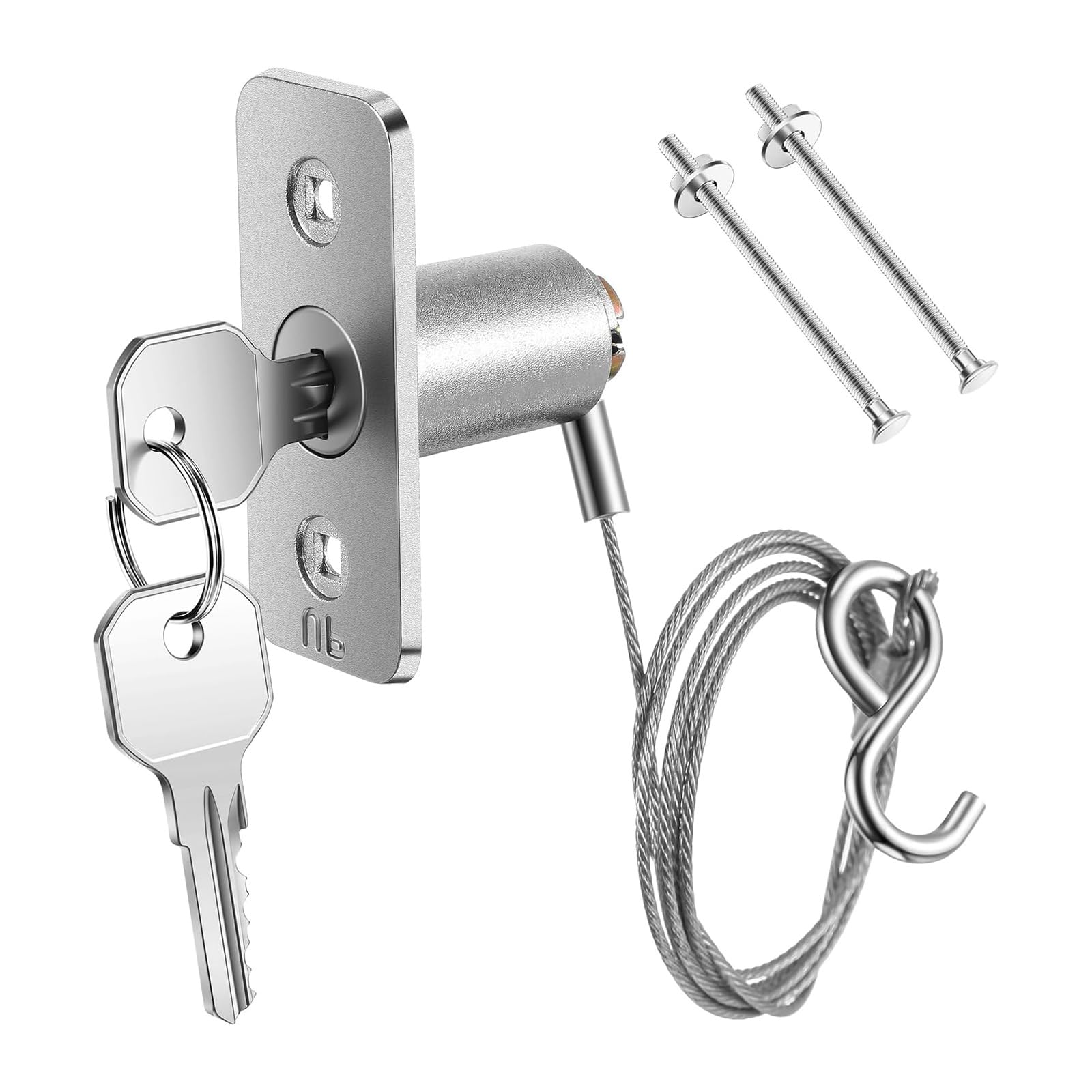 Serratura A Sblocco Manuale Per Porta Del Garage Emergenza Costruzione Universale In Acciaio Inossidabile Senza Foratura Richiesta Hardware Per Serratura Porta Compatibile Universale