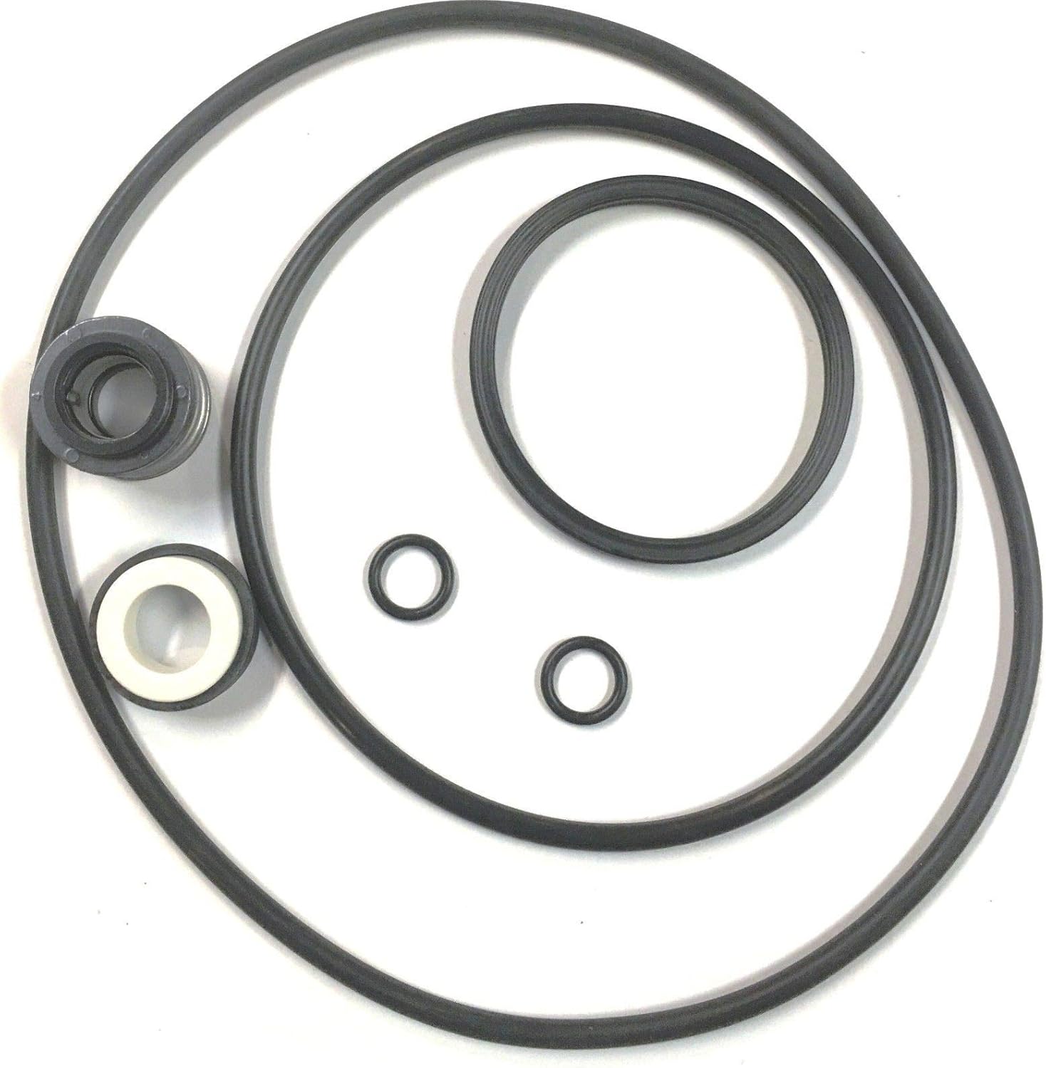 SuperMax Pump Shaft Seal & O-Ring Rebuild Kit Compatible with Sta-rite