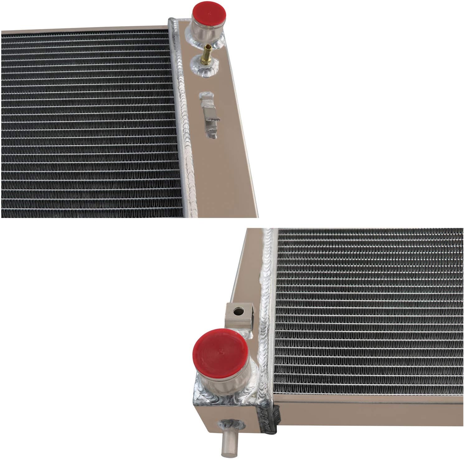 ALLOYWORKS 3 Row 52mm Aluminium Radiator For 1999-2003 Ford Expedition F-150 F-250 F-350 Super Duty 4.6 5.4L 99-02 Lincoln Navigator 5.4 V8